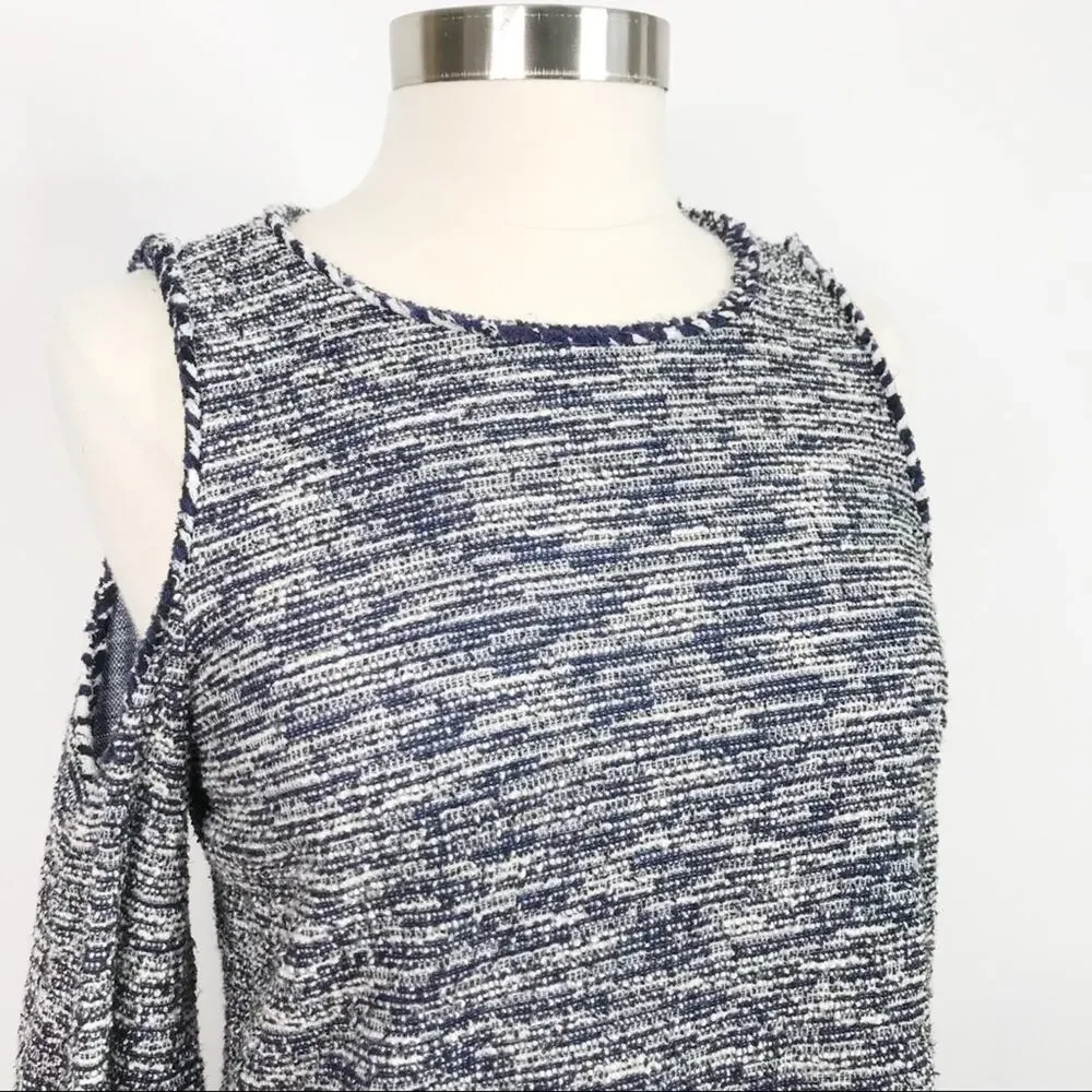 LOFT blue tweed